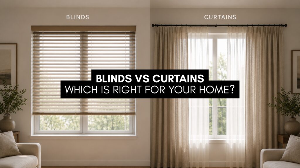 Blinds vs Curtains