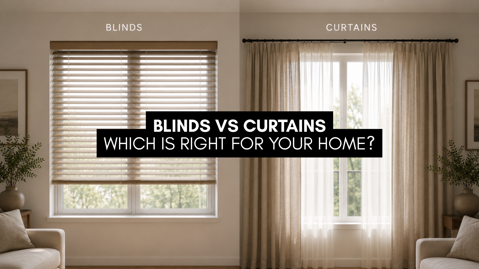 Blinds vs Curtains